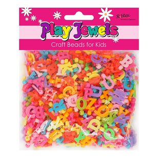 Ribtex Play Jewels Letter Pendants Value Pack Multicoloured
