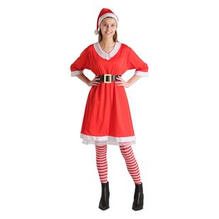 Jolly & Joy Adult Mrs Claus Christmas Costume Red