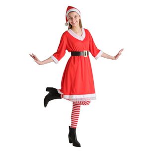 Jolly & Joy Adult Mrs Claus Christmas Costume Red