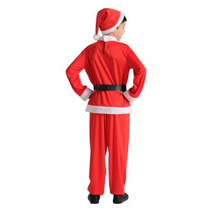 Jolly & Joy Kids Santa Christmas Costume Red 8 - 10 Years