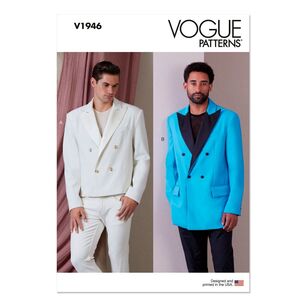 Vogue Pattern V1946 Men's Jacket White
