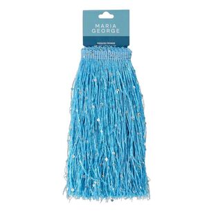 Maria George Sequin Fringe Blue 20 cm x 1 m