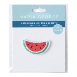 Maria George Watermelon Mini Stick On Motif Multicoloured