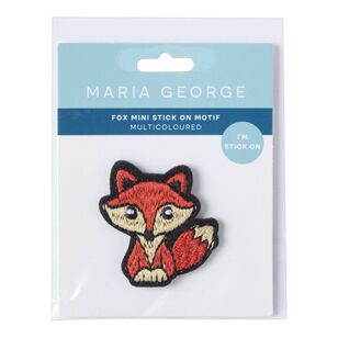 Maria George Fox Mini Stick On Motif Multicoloured