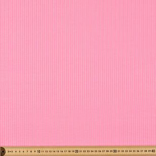 Plain 145 cm Seersucker Fabric Pink / Dark Pink 145 cm
