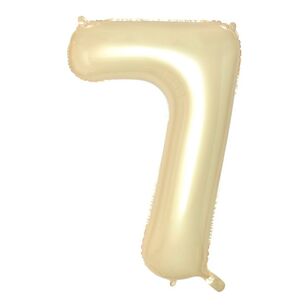 Decrotex Number 7 Foil Balloon Gold 86 cm