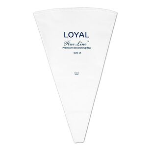 Loyal Fine Line 36cm/14'' Premium Piping Bag White