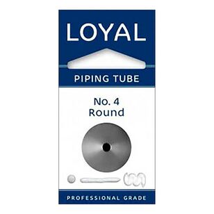 Loyal Round Piping Tube No. 4 Grey