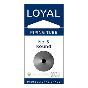 Loyal Round Piping Tube No. 5 Grey