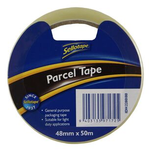 Sellotape Parcel Tape Clear 48Mm X 50M