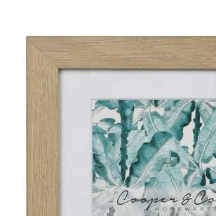Cooper & Co Paradise 50 x 70 cm Wooden Frame Faux Oak 50 x 70 cm