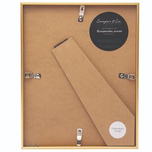 Cooper & Co 2 Pack 20 x 25 cm Metallic Frames Gold 20 x 25 cm