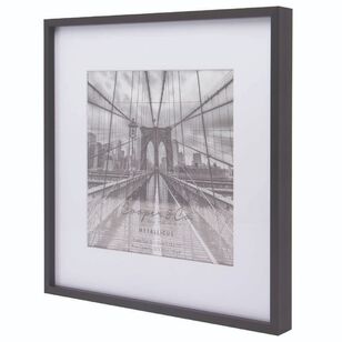 Cooper & Co 30 x 30 cm Platinum Metallic Frame Black 30 x 30 cm