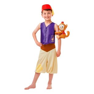 Disney Aladdin Deluxe Kids Costume Multicoloured