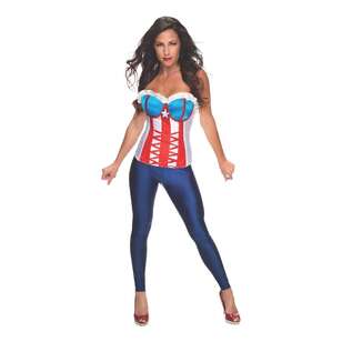 Disney American Dream Adults Corset Multicoloured