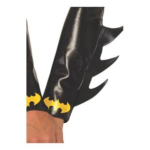 Batgirl Adult Gauntlets Black & Yellow Adult