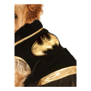 Warner Bros Batgirl Pet Tutu Dress Black & Gold