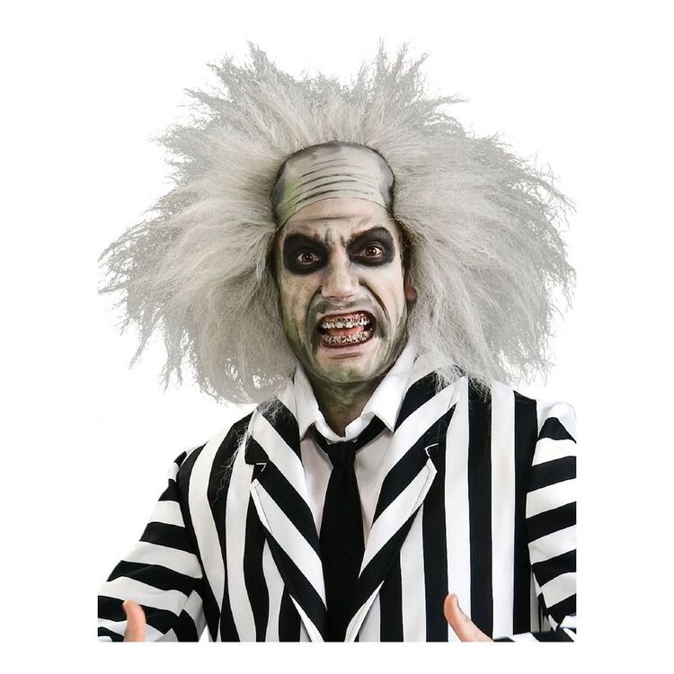 Beetlejuice Adult Costume Collector's Edition Black & White