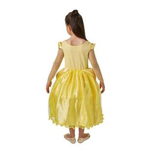 Disney Beauty and the Beast Belle Deluxe Kids Ball Gown Multicoloured Small