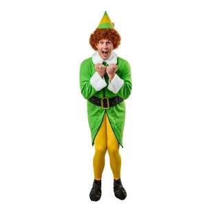 Buddy The Elf Adult Costume Set Multicoloured