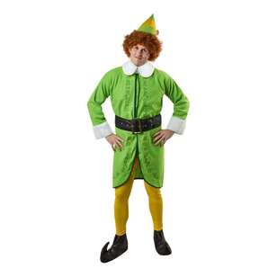 Buddy The Elf Adult Costume Set Multicoloured