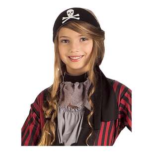 Caribbean Princess Pirate Kids Costume Multicoloured Small