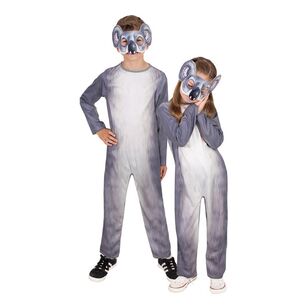 Koala Kids Costume Grey 3 - 5 Years