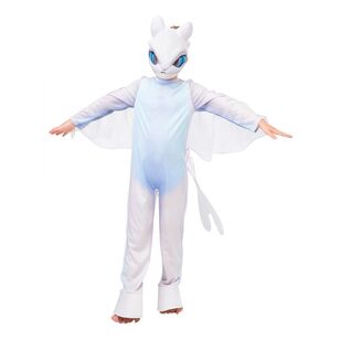 Dreamworks Light Fury Deluxe Kids Costume Multicoloured