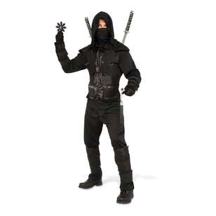 Dark Ninja Adult Costume Black