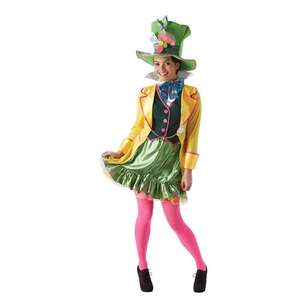 Disney Mad Hatter Adult Costume Multicoloured X Small