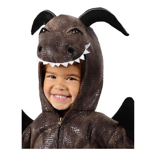 Medieval Fortress Dragon Toddler Costume Brown Toddler