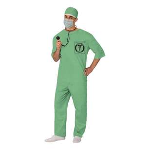 Doctor Adult Costume Green