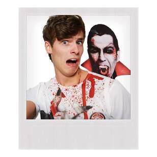 Vampire Selfie Shocker Adult Costume Multicoloured Standard