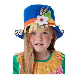 Mrs Scarecrow Kids Costume Multicoloured