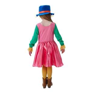 Mrs Scarecrow Kids Costume Multicoloured