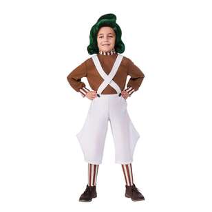 Oompa Loompa Classic Kids Costume Multicoloured 3 - 4 Years