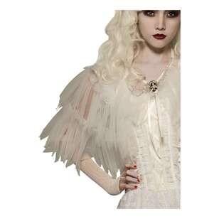 Witch Capelet White White Standard