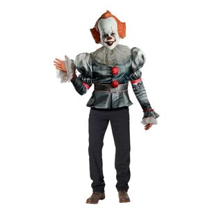 Pennywise 'IT' Chapter 2 Luxe Adult Costume Multicoloured