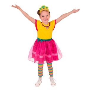 Disney Fancy Nancy Deluxe Kids Costume Multicoloured