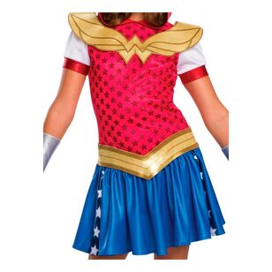 Warner Bros Wonder Woman Hoodie Kids Costume Multicoloured