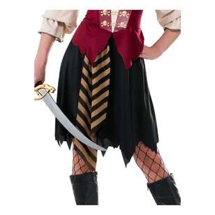 Pirate Lady Costume Multicoloured Large