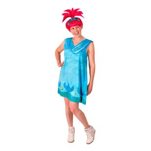 Universal Pictures Poppy Trolls 2 Adult Costume Multicoloured