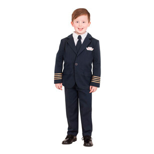 Qantas Captain Kids Uniform Navy