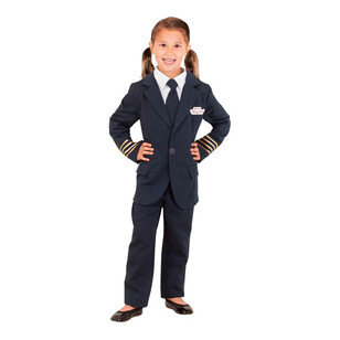 Qantas Captain Kids Uniform Navy