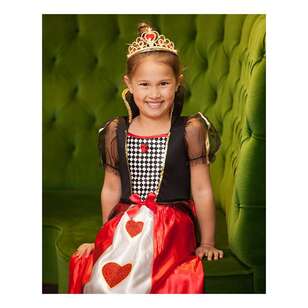 Queen Of Hearts Kids Costume Multicoloured