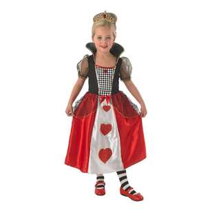 Queen Of Hearts Kids Costume Multicoloured