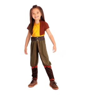 Disney Raya Deluxe Kids Costume Multicoloured 3 - 4 Years