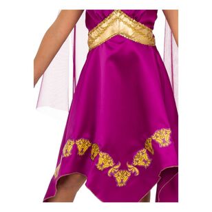 Grecian Goddess Kids Costume Purple & Gold