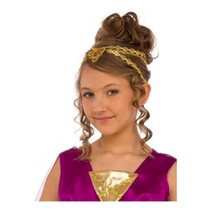 Grecian Goddess Kids Costume Purple & Gold
