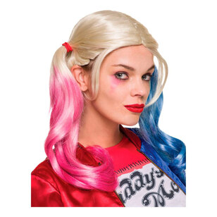 Harley Quinn Adult Wig Multicoloured Adult